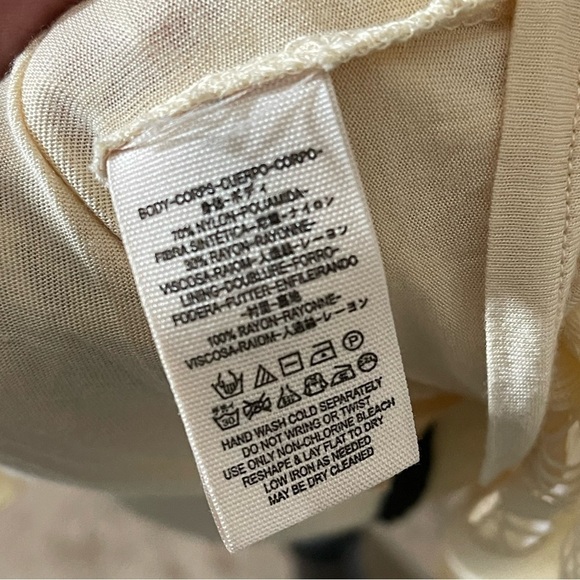 Free People Take the Town Lace Mini Dress Sz. 2 in Ivory - Picture 11 of 12